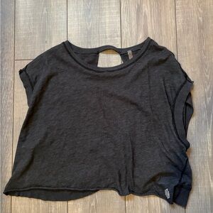 FP Movement by Free People Grey Crop Top